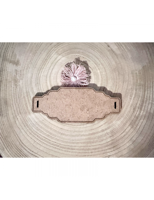 Marco - "Cinturón-2" - Adorno - Madera