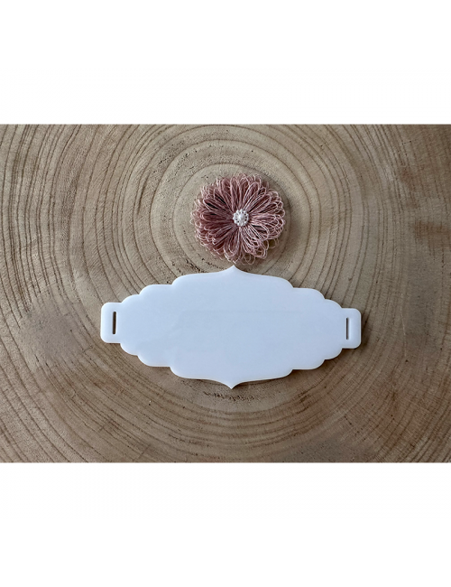 Marco - "Cinturón-1" - Adorno - Metacrilato