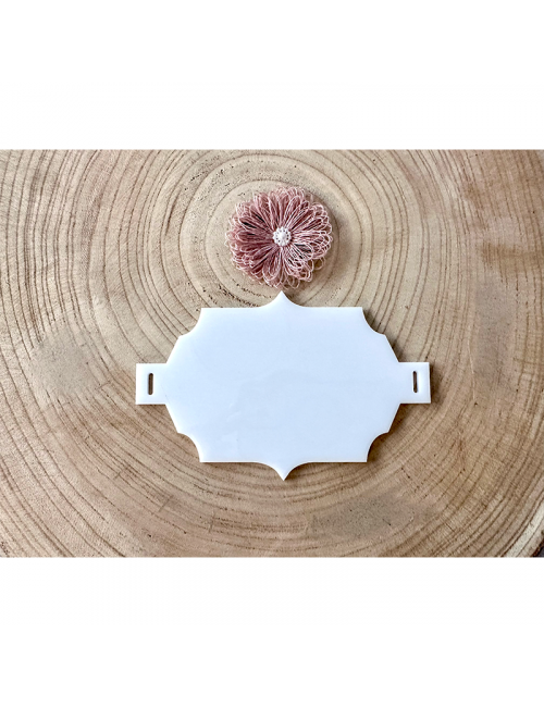 Marco - "Cinturón-3" - Adorno - Metacrilato