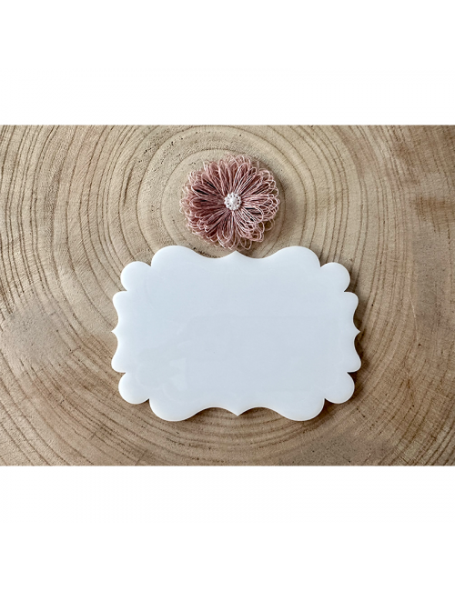 Marco - "Etiqueta-5" - Adorno - Metacrilato