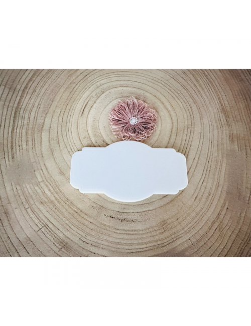 Marco - "Etiqueta-1" - Adorno - Metacrilato