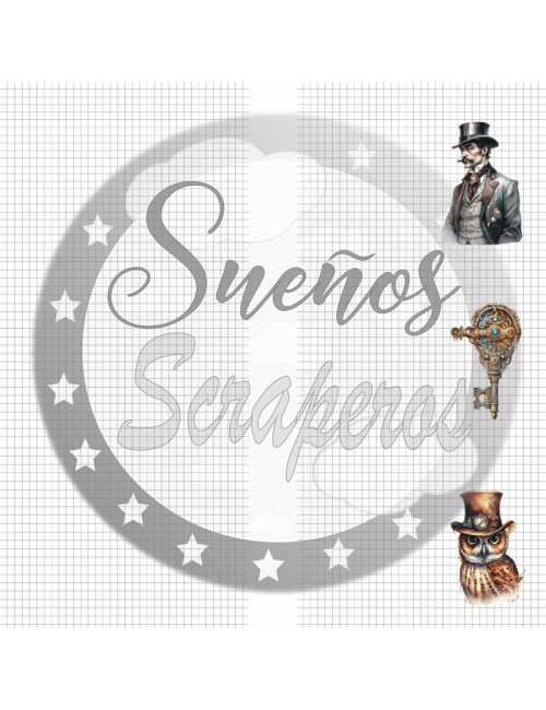 Plantillas Cuaderno "Steampunk" Cuadros