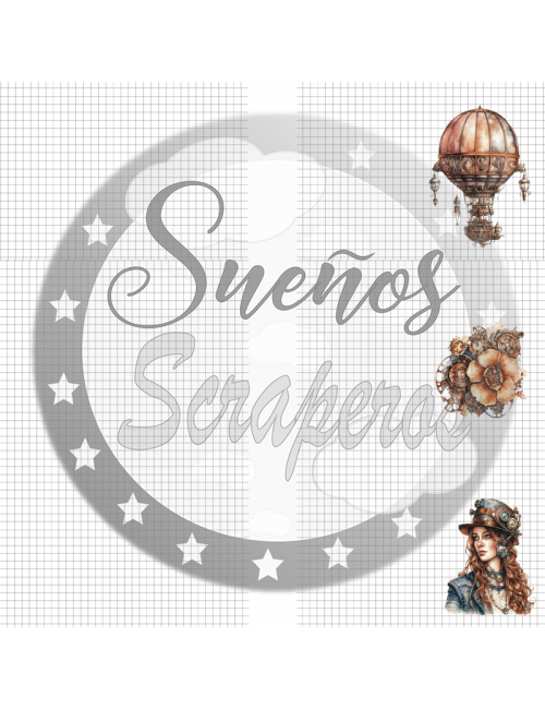 Plantillas Cuaderno "Steampunk" Cuadros