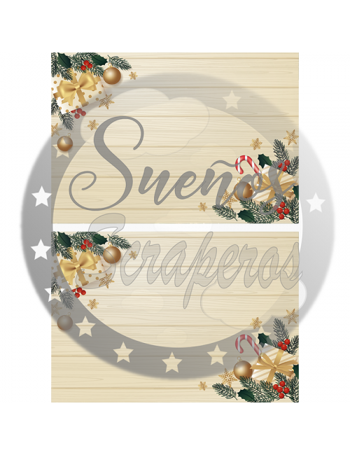 Postales de Navidad "Feliz Navidad" A6 Horizontal