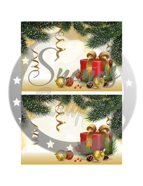 Postales de Navidad "Feliz Navidad" A6 Horizontal