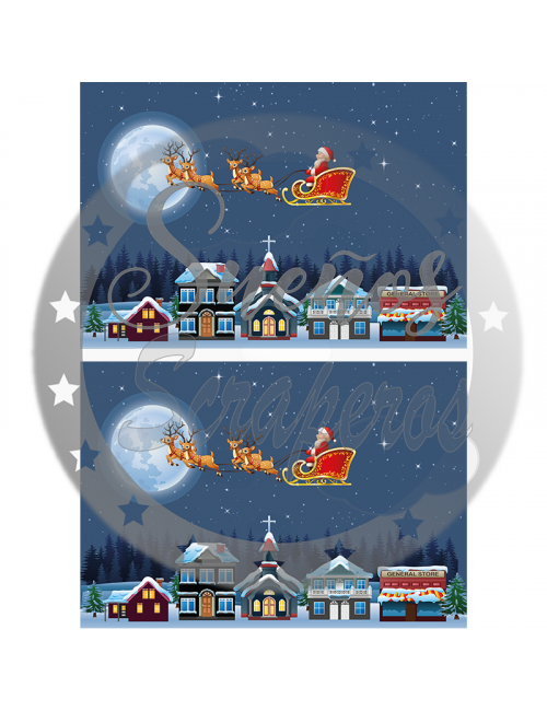 Postales de Navidad "Feliz Navidad" A6 Horizontal