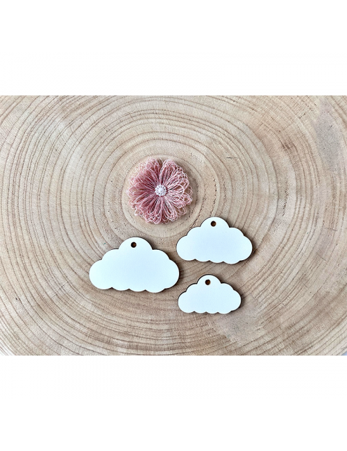 Kit de Nubes (DM y Madera Blanca)