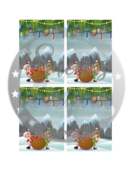 Postales "Feliz Navidad" A6 (VERTICAL)