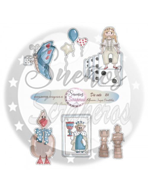 Die cuts  "Juegos Divertidos"