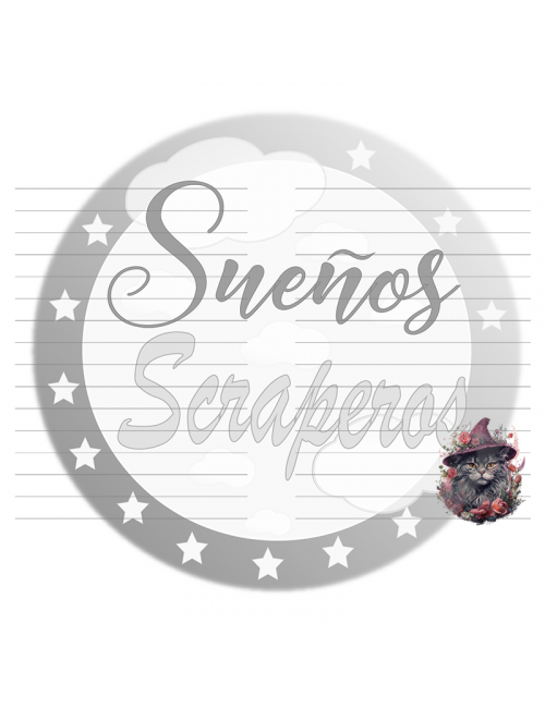 Plantillas Cuaderno A5 "Hechizo" Rayas