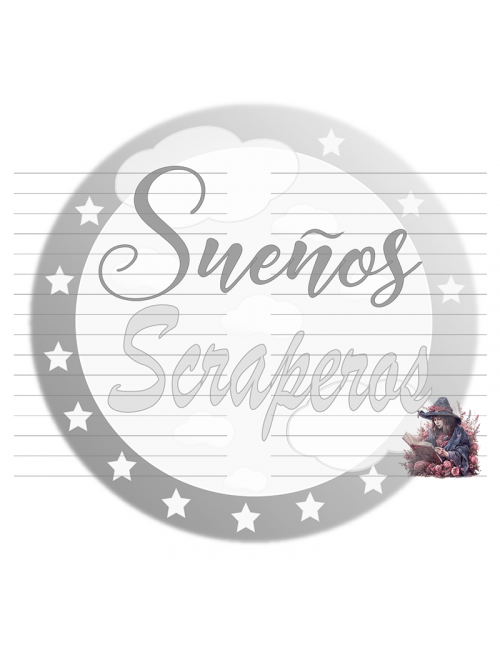 Plantillas Cuaderno A5 "Hechizo" Rayas
