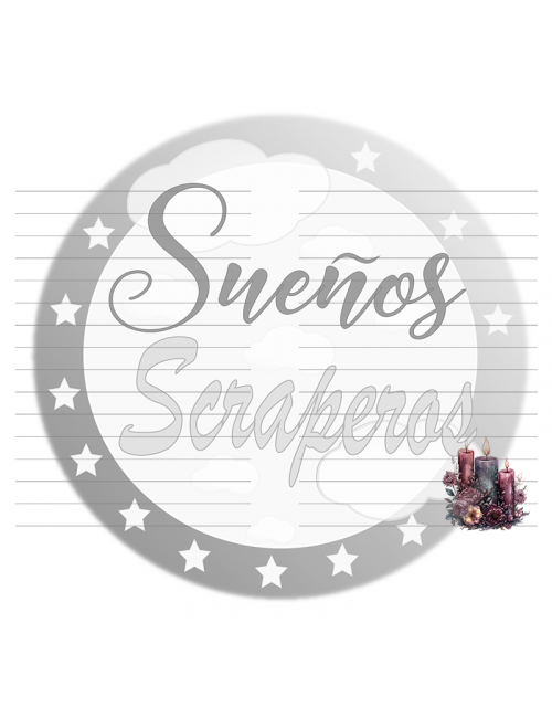 Plantillas Cuaderno A5 "Hechizo" Rayas