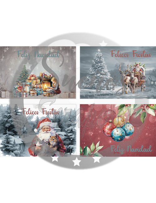 Postales A6 "Nuestra Navidad" HORIZONTAL