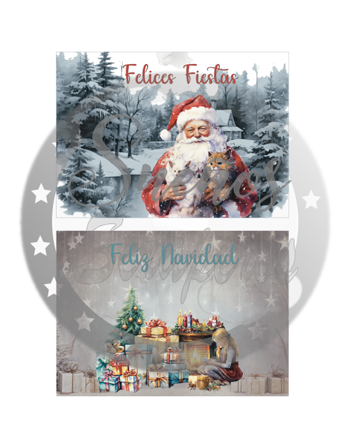 Postales A5 "Nuestra Navidad" HORIZONTAL
