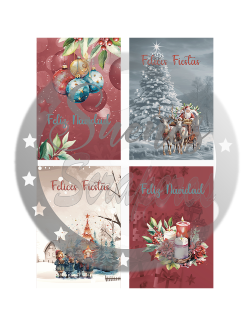 Postales A6 "Nuestra Navidad" VERTICAL