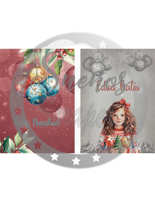 Postales A5 "Nuestra Navidad" VERTICAL