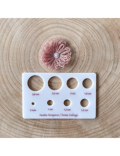 Medidor de "ojos de seguridad de los amigurumis"