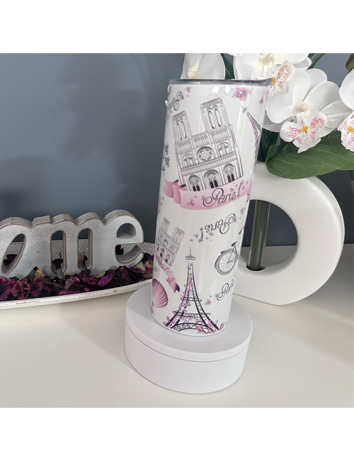 Termo Grande - "Paris" - Regalo - Especial - Único