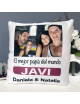 Cojín - Personalizado - Medida 40 x 40 cm - Foto -Imagen - Texto - Regalo único