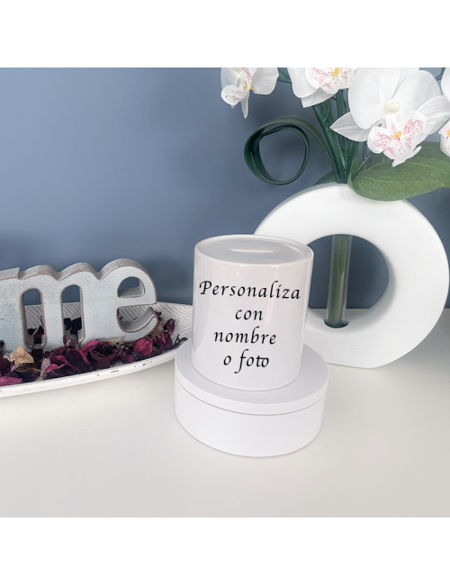 Hucha de cerámica para personalizar