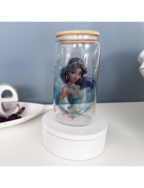 Vaso de cristal transparente "Yasmin" - máxima calidad