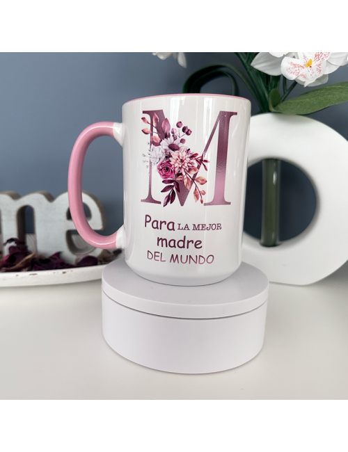 Tazón Cerámica - con la Inicial que más te guste - Un Regalo - Perfecto