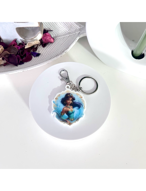 Llavero metacrilato "Yasmin" para bolso o mochila