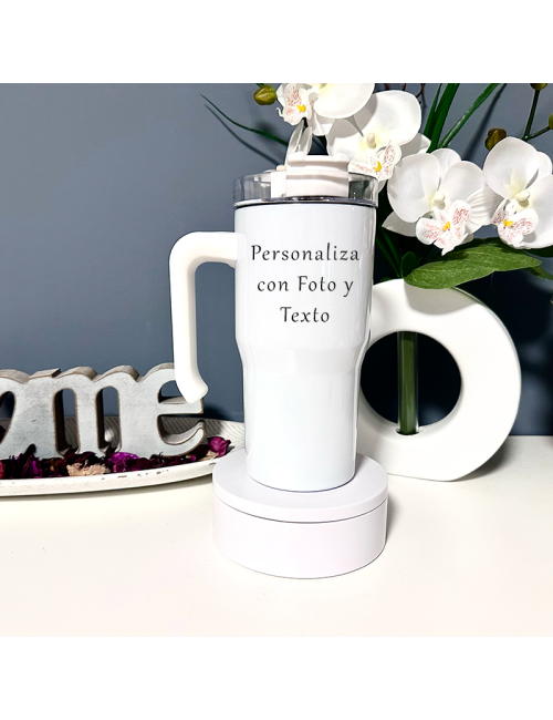 Termo Mediano con asa - "Para Personalizar con la foto" - Regalo - Especial - Único