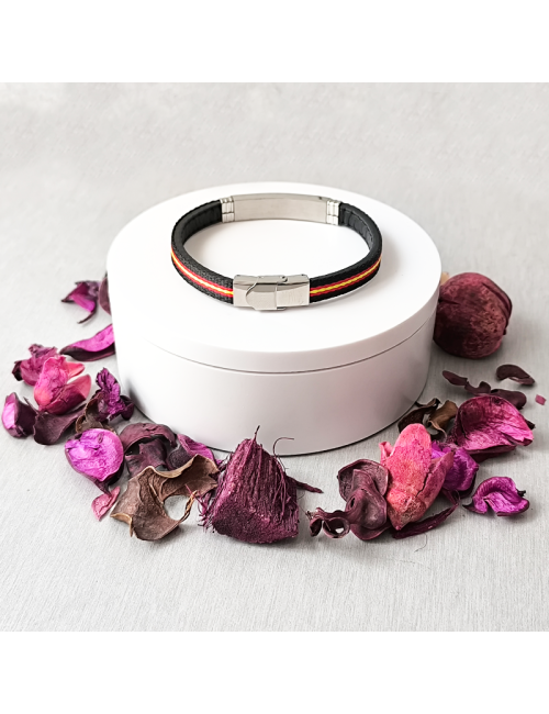 Pulsera - Esclava - Personalizada - Acero hipoalergenico - España ancha