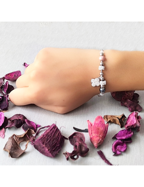 Pulsera Cordon - Acero hipoalergenico -Metálica