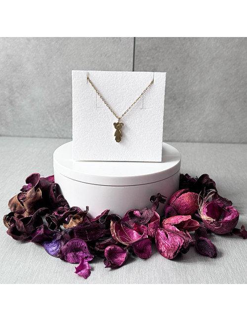 Collar "Niña Plateado" - Acero - Hipoalergénico - Regalo