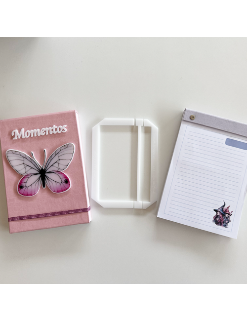 Herramienta - Cuadernos - Encuadernar A7 - vertical - Metacrilato