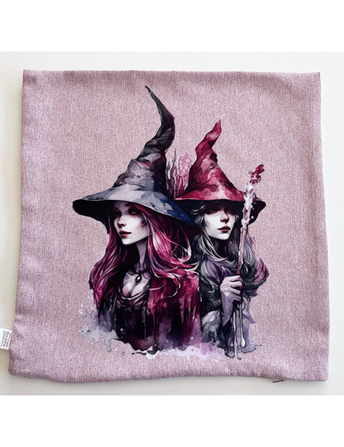 Cojín - Bruja - Medida 50 x 50 cm - Foto -Imagen - Texto - Regalo único