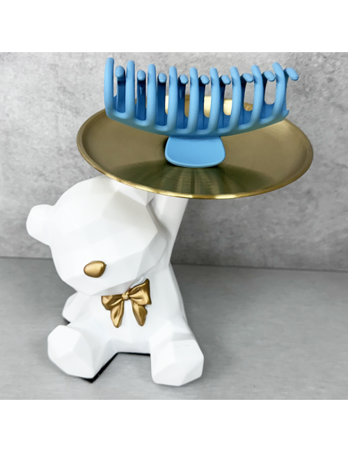 Pinza pelo Grande- Color azul cielo