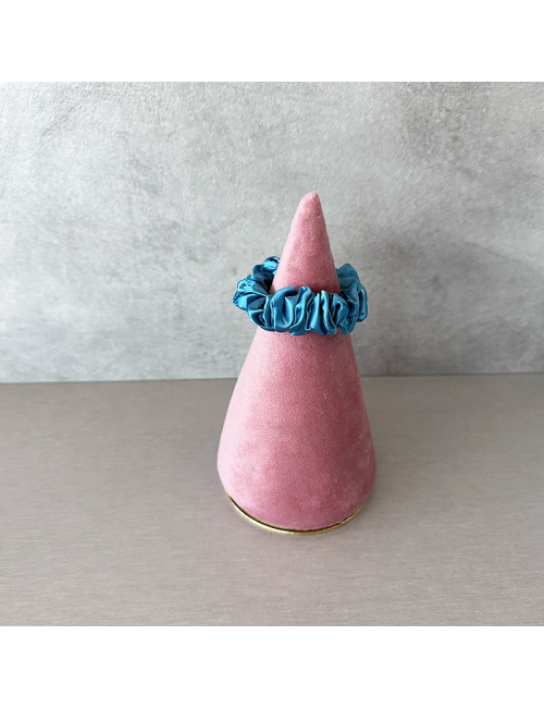 Goma para el pelo - Color azul celeste