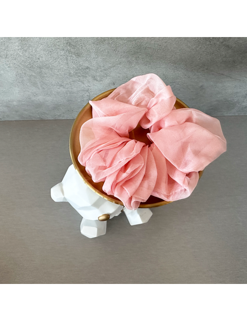 Goma para el pelo - Color rosa claro