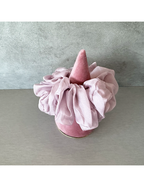 Goma para el pelo - Color rosa palo