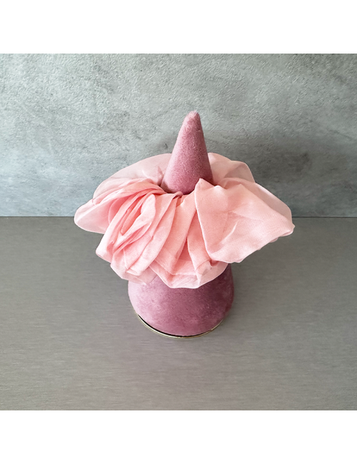 Goma para el pelo - Color rosa claro