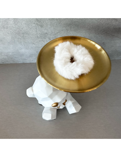 Goma para el pelo - Color blanco