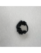 Goma para el pelo - Bolitas color negro