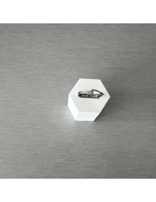 Anillo - Acero Hipoalergénico - Color plata