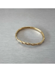 Pulsera Trenzada - Acero hipoalergénico - Color oro
