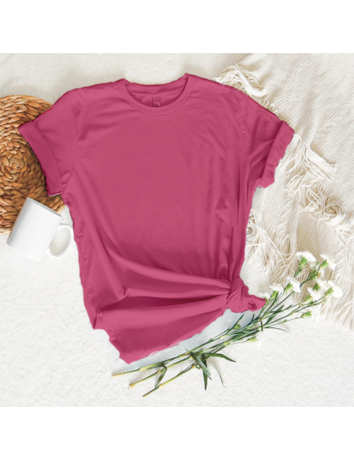 Camiseta manga corta "Personalizar" - 100% algodón