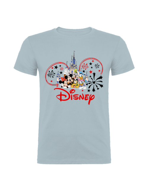 Camiseta manga corta básicas para toda la familia - "Disney " - Regalo - Disneyland parís