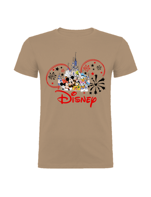 Camiseta manga corta básicas para toda la familia - "Disney " - Regalo - Disneyland parís