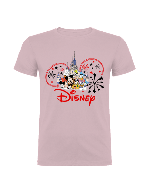 Camiseta manga corta básicas para toda la familia - "Disney " - Regalo - Disneyland parís