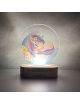 Lámpara luz led - Unicornio - Personalizada con foto - Ilustración - Bebés