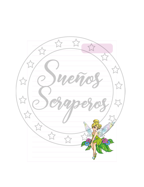 Plantilla Cuaderno A5 "Disney"