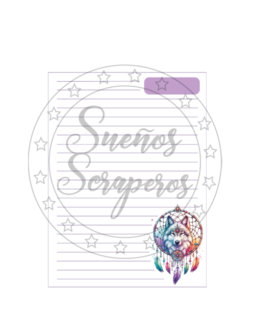 Plantilla Cuaderno A5 "Mix"