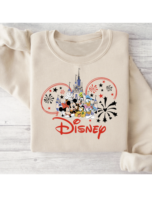 Sudadera básica UNISEX para toda la familia "Disney Castle" - Regalo - Disneyland parís